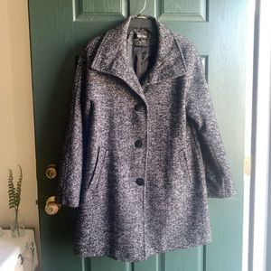 Ellen Tracy Wool Blend Coat